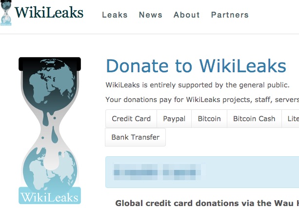 Donate to WikiLeaks