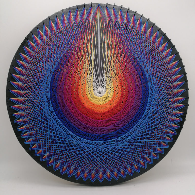 String Art Acid II Green Times Shop 768x768