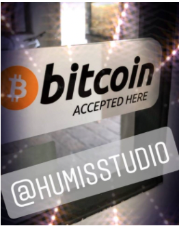 humis studio akzeptiert Bitcoin