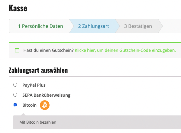 Dein Weinerlebnis akzeptiert Bitcoin Zahlung