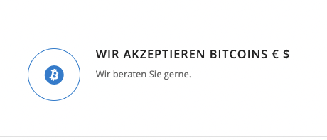 SCW fahrzeugpflege akzeptiert bitcoin