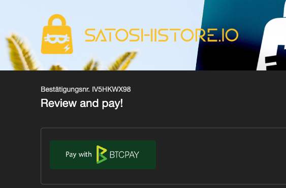 satoshistore akzeptiert Bitcoin