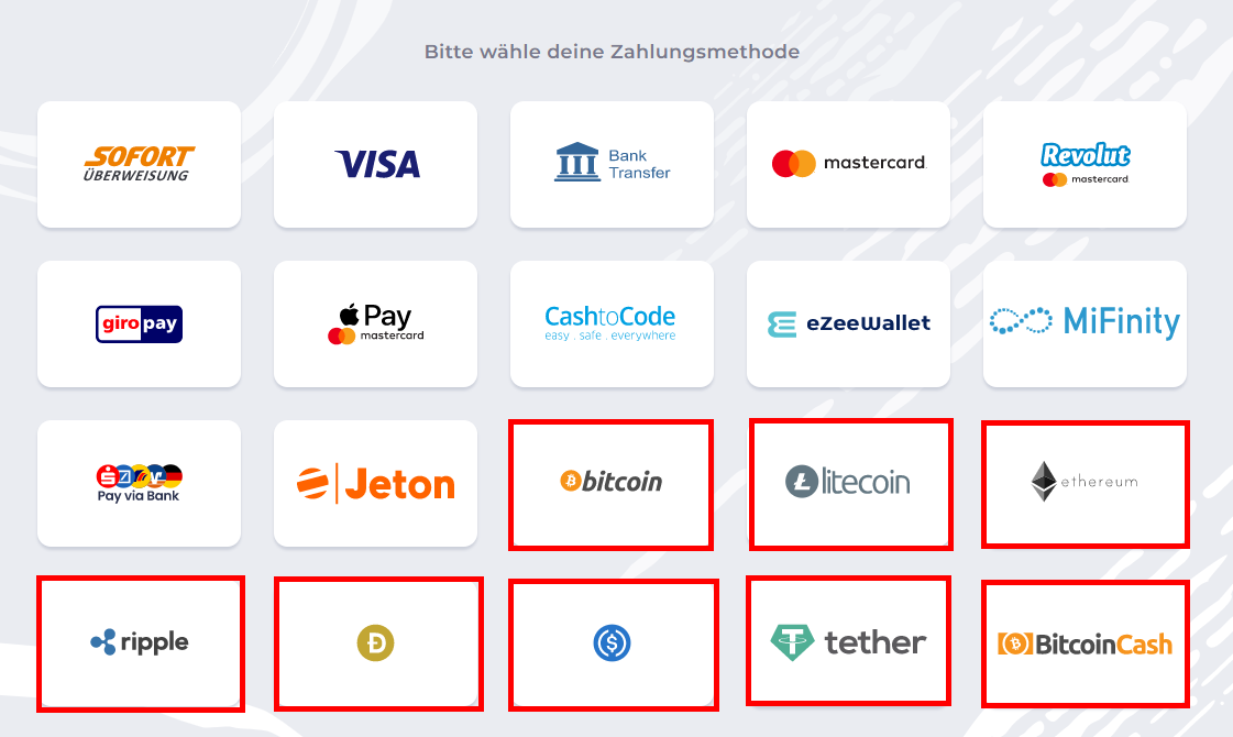 Boomerang Casino akzeptiert Bitcoin