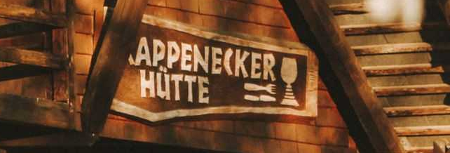 Rappenecker Hutte Schild